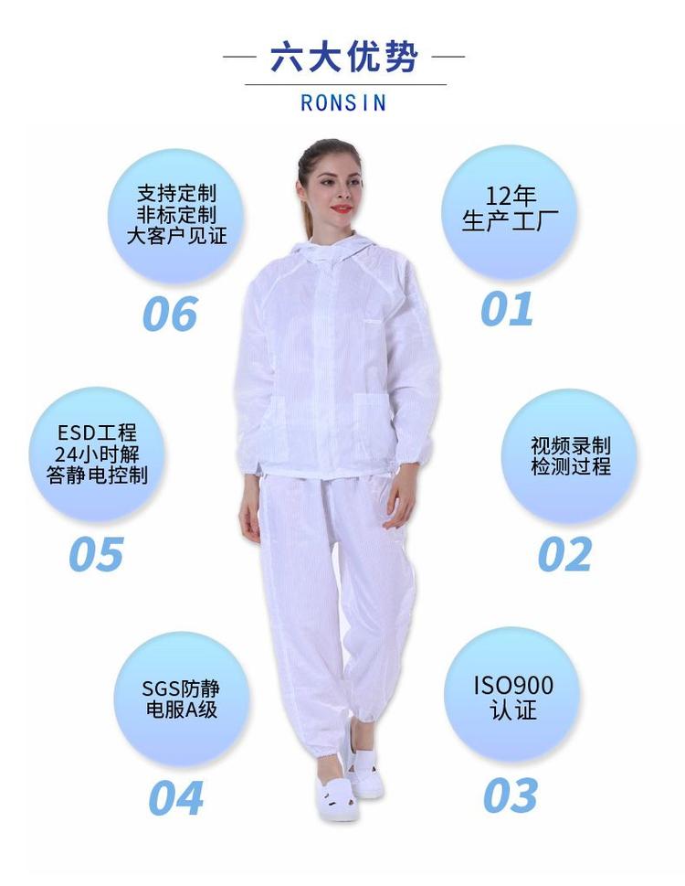 防靜電服優(yōu)勢(shì) 防靜電服優(yōu)勢(shì)