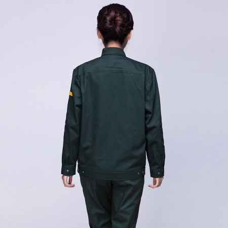 墨綠色新款工作服AC01-1