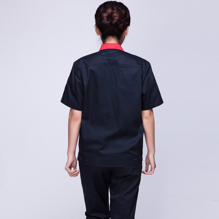 藏青色機電廠夏季工作服AD02-1-DZ