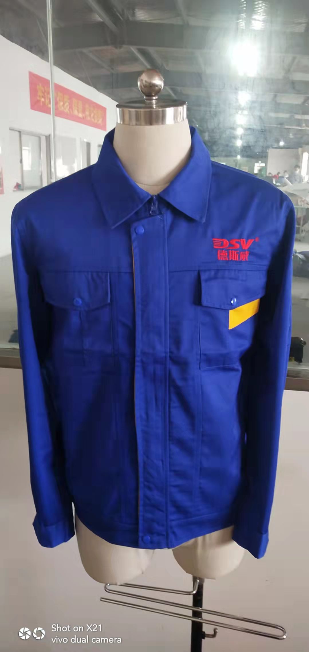 昆山德斯威精密機(jī)械工作服定制交付圖片
