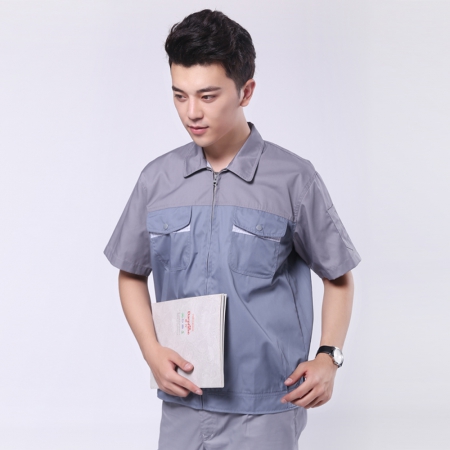 2016夏季工作服，短袖工作服款式
